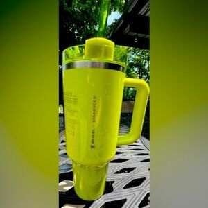 Starbucks x Stanley lime green